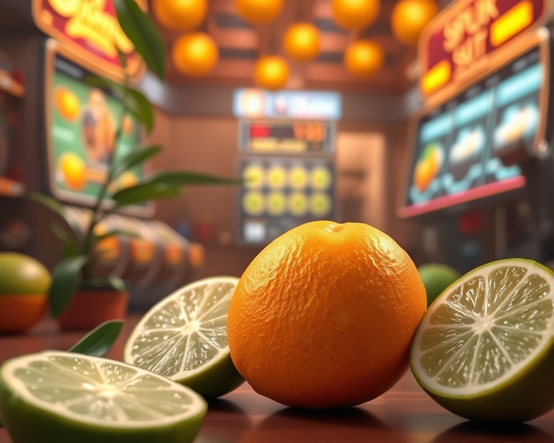 mango, lime, slot machine